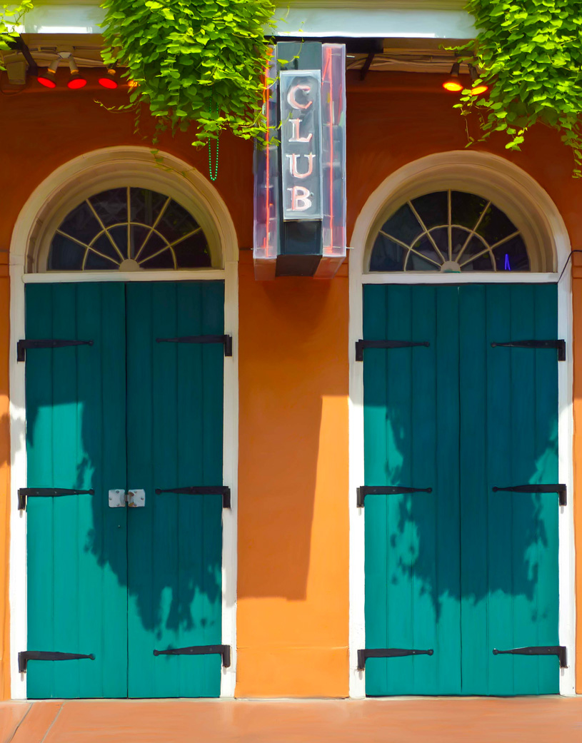 Turquoise Doors