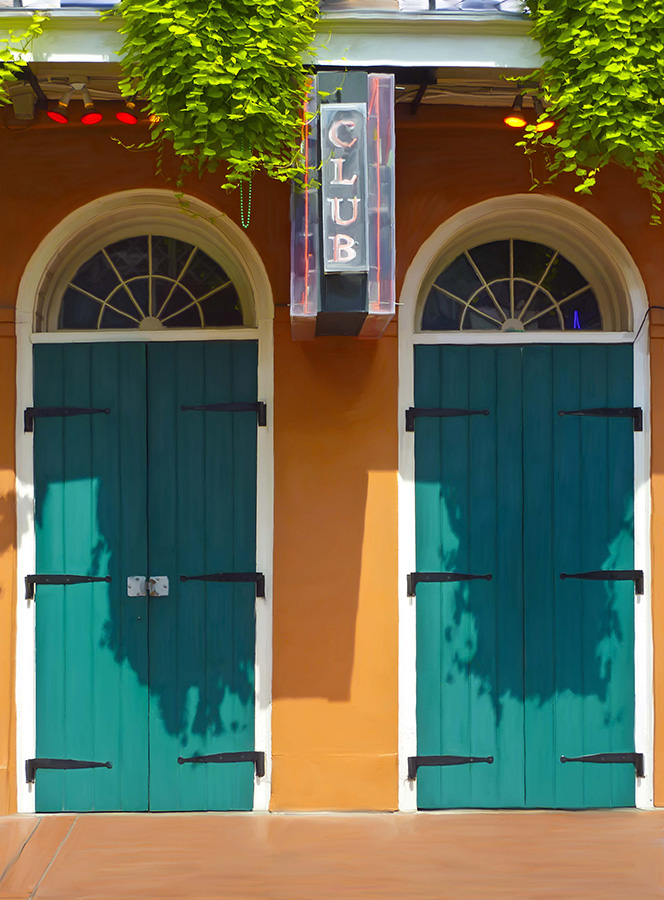 Turquoise Doors